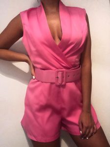 Mono rosa femme luxe