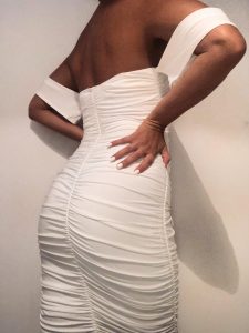 Femme luxe white dress